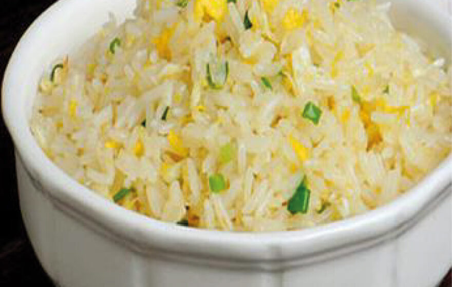 Gebakken rijst met ei