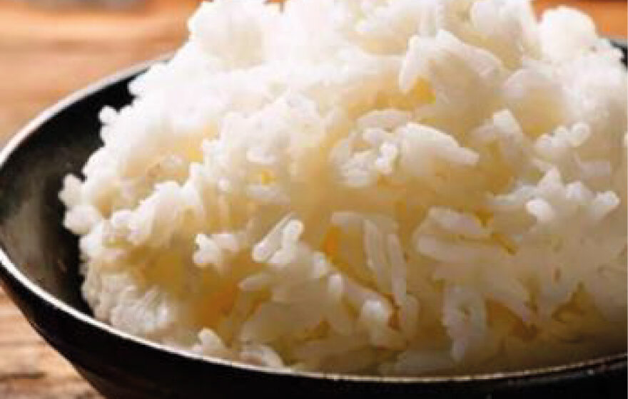Gestoomde jasmijn rijst
